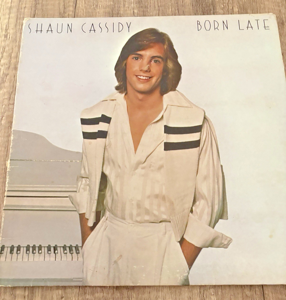 SHAUN CASSIDY Born Late Gatefold LP 1977 WARNER Produced by Michael Lloyd Orignl